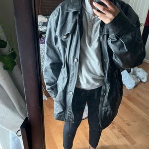Leather jacket